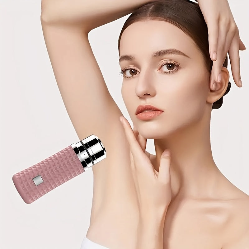 Электрический женский эпилятор для волос, перезаряжаемый через USB, для подмышек, ног и тела