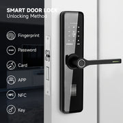 Universal Aluminum Alloy Smart Door Lock with Wi-Fi Keyless Entry App and Keypad