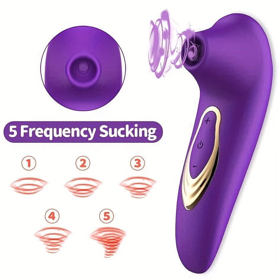 Female Vaginal Massager Sucking Device With 5 Speed For Pleasure