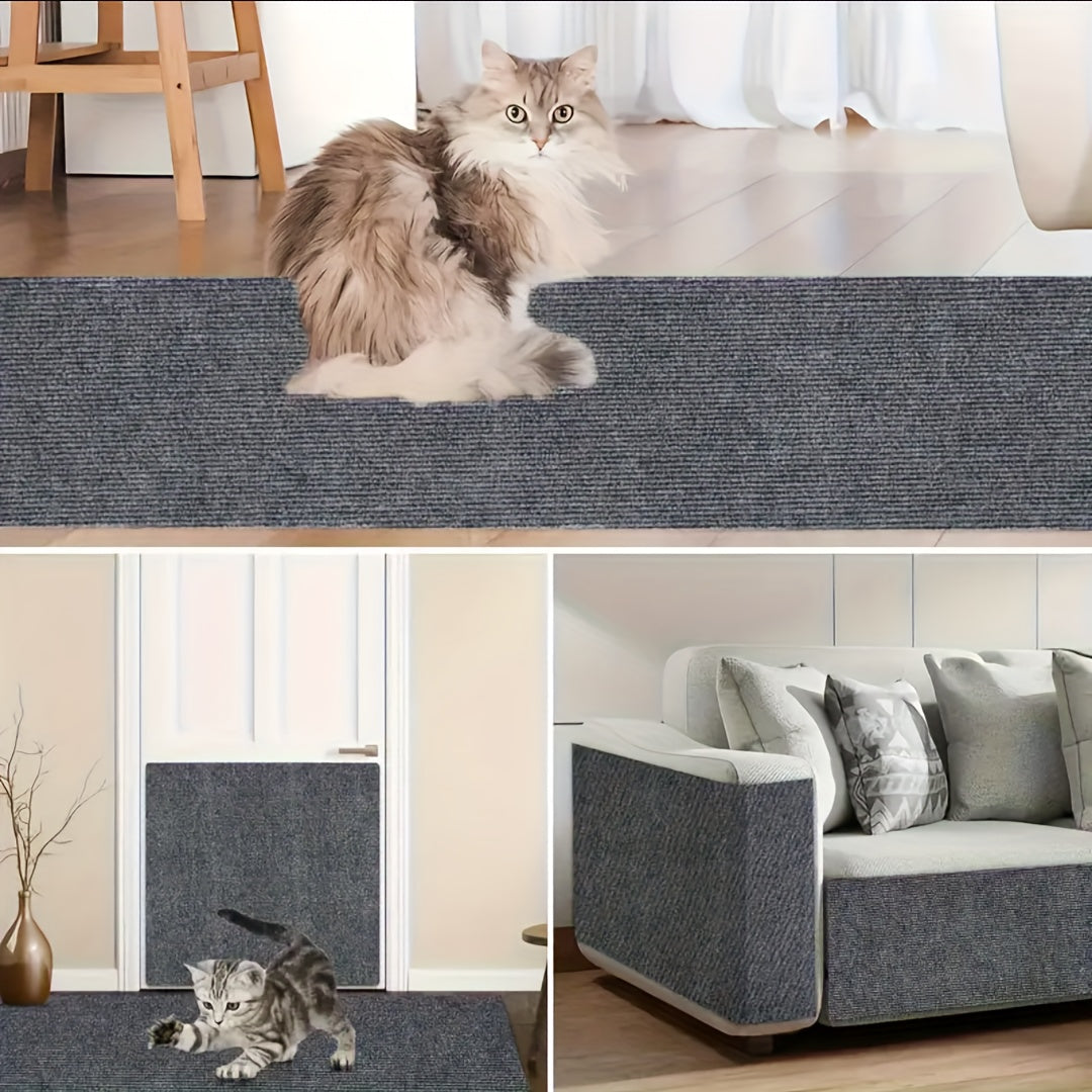 Polyester Cat Scratching Pad Wall Mount Sofa Protector Climbing Furniture Guard