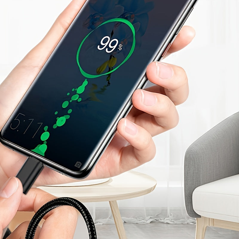 Nylon Braided Micro USB Cable for Fast Charging Android Phones