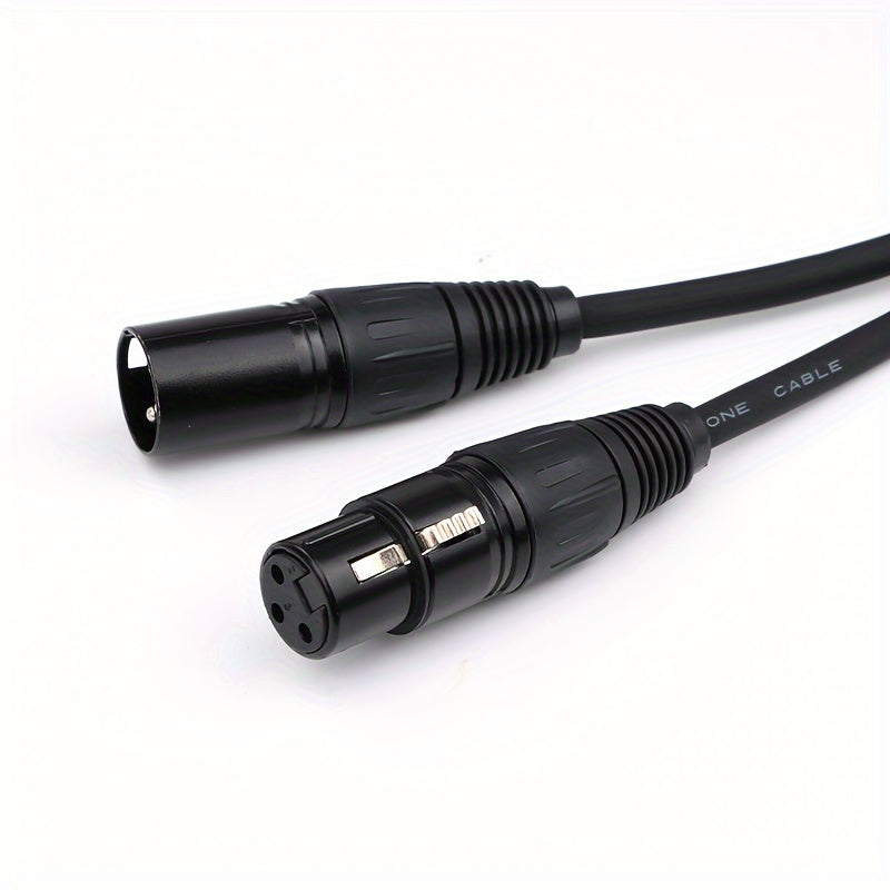 XLR Microphone Cable Male to Female 3-Pin Balanced Audio for KTV Radio Station