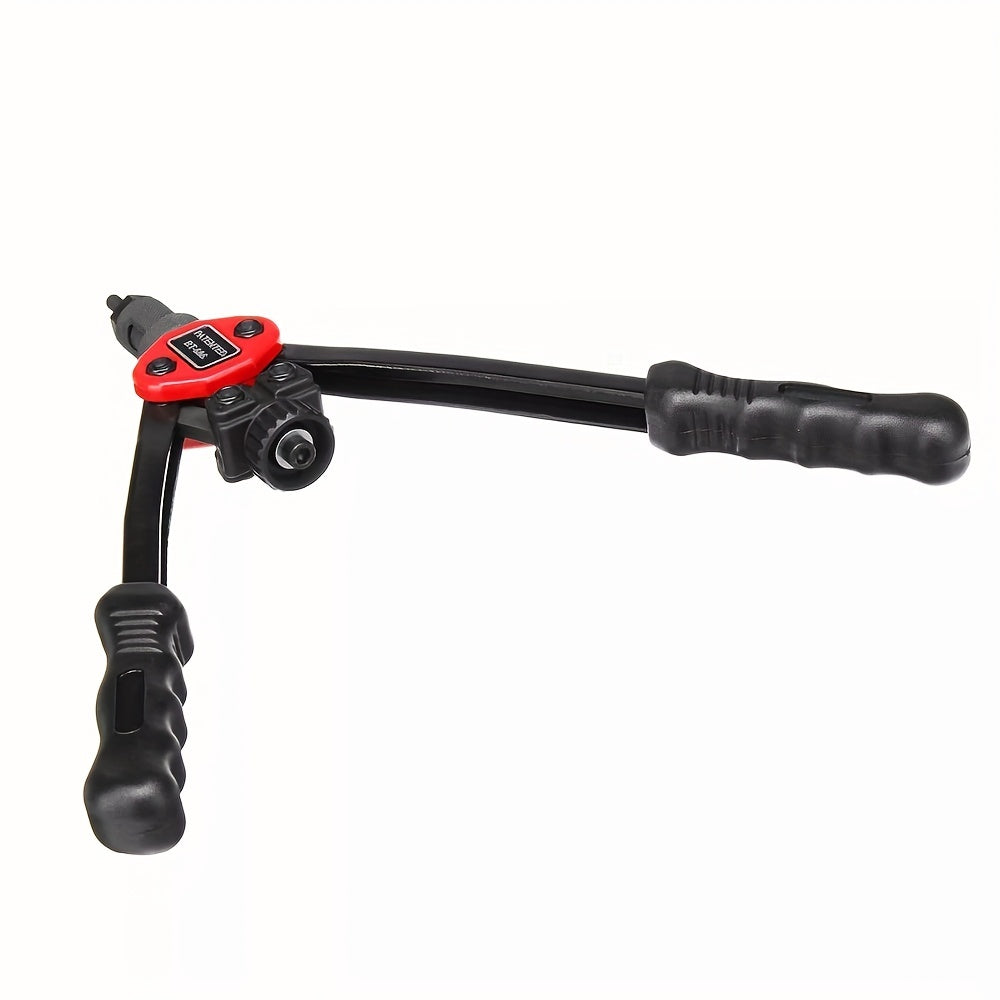 Manual Rivet Gun Kit Stainless Steel Aluminum Nuts Portable for DIY and Professional Use