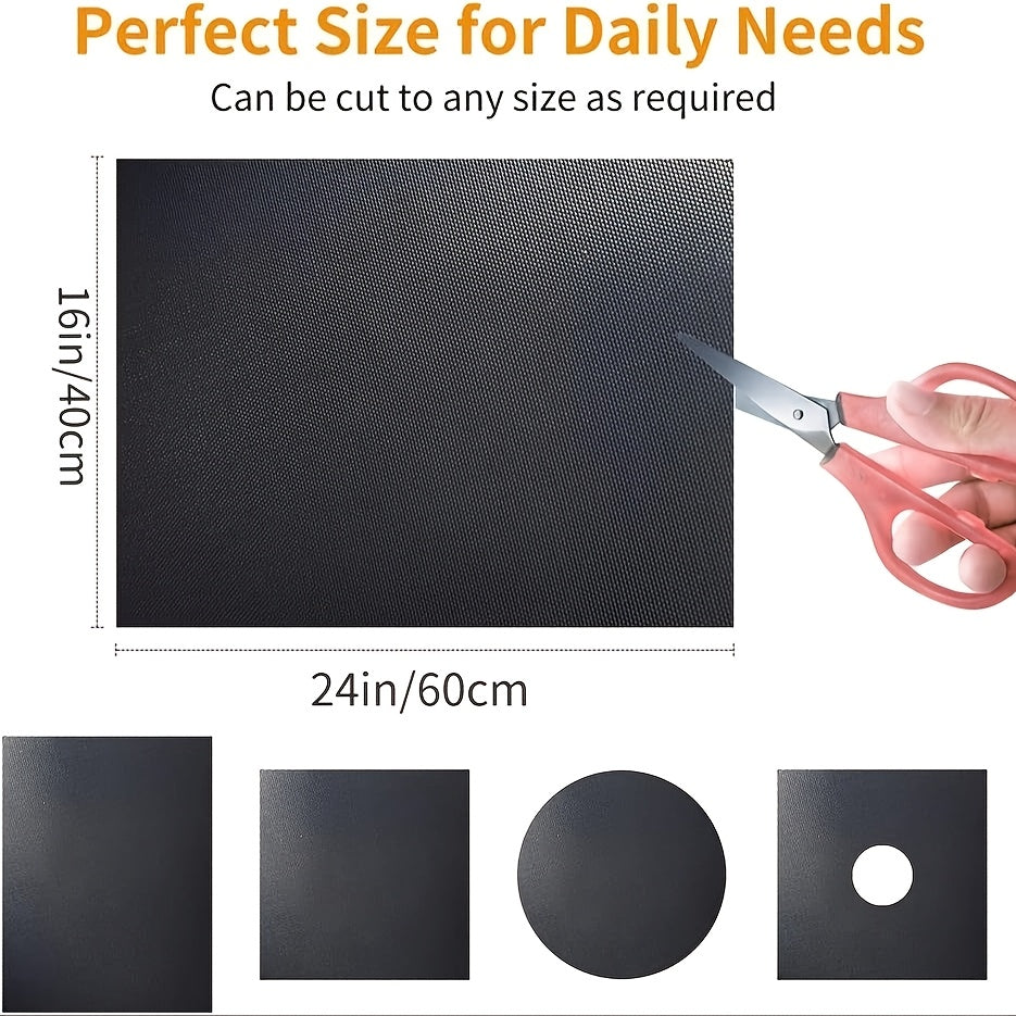 Silicone cooking mat non-stick reusable heat-resistant for baking grilling microwave