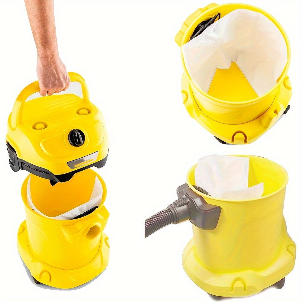 12 Pack Vacuum Cleaner Bags for Wet Dry Use Durable Reusable Filters