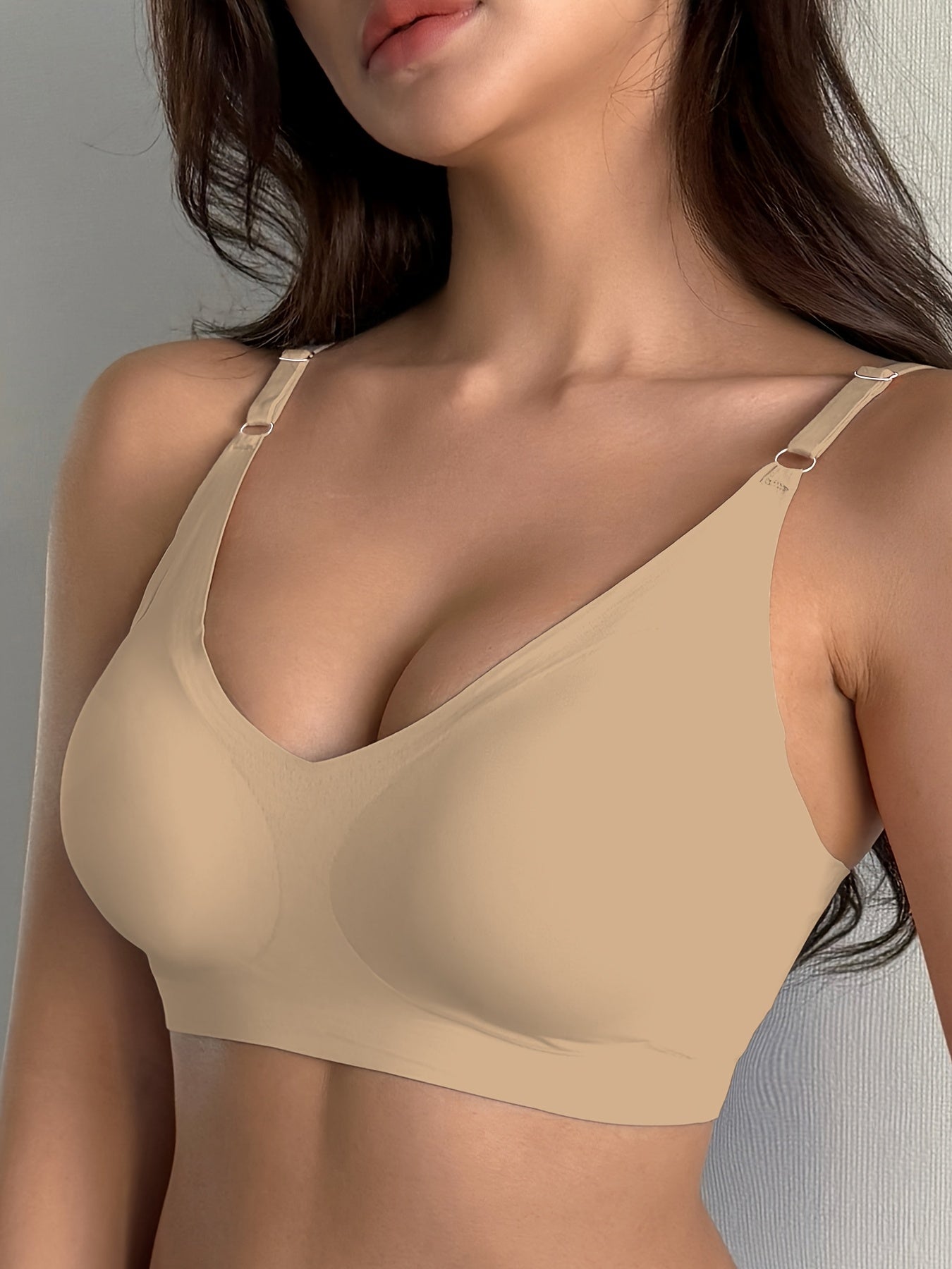 4Pcs Set Women's Glossy Traceless Invisible Comfortable Hair Ties