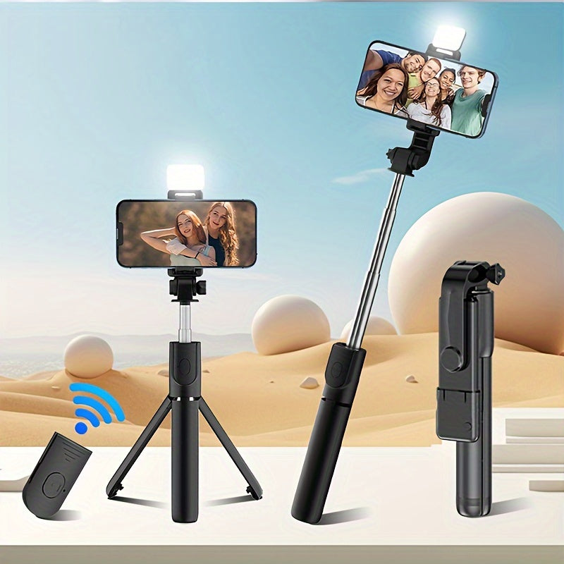 Wireless Selfie Stick Tripod for Live Streaming and Photography