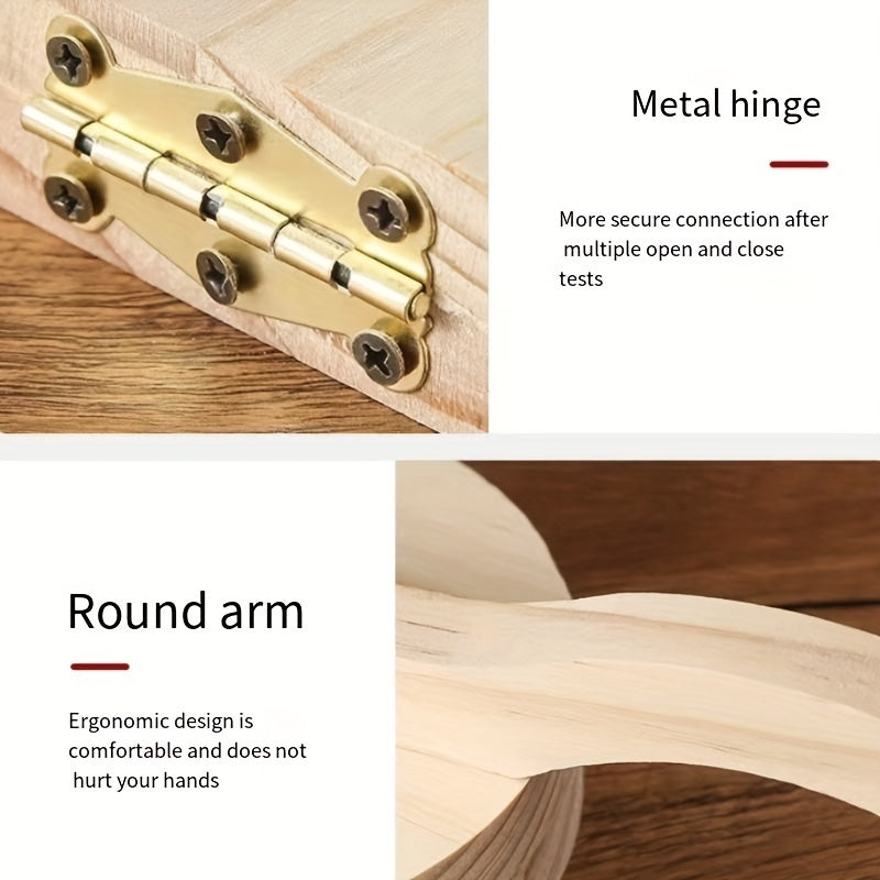 Herramienta de cocina para hacer empanadillas de presión de madera maciza para pasta, bollos y dumplings de arroz