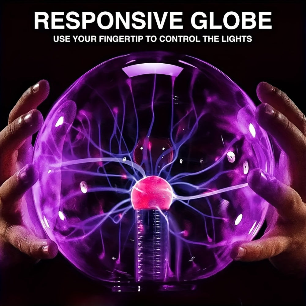 Lámpara de bola de plasma sensible al tacto con LED Nebula Globe para fiesta, dormitorio y decoración del hogar