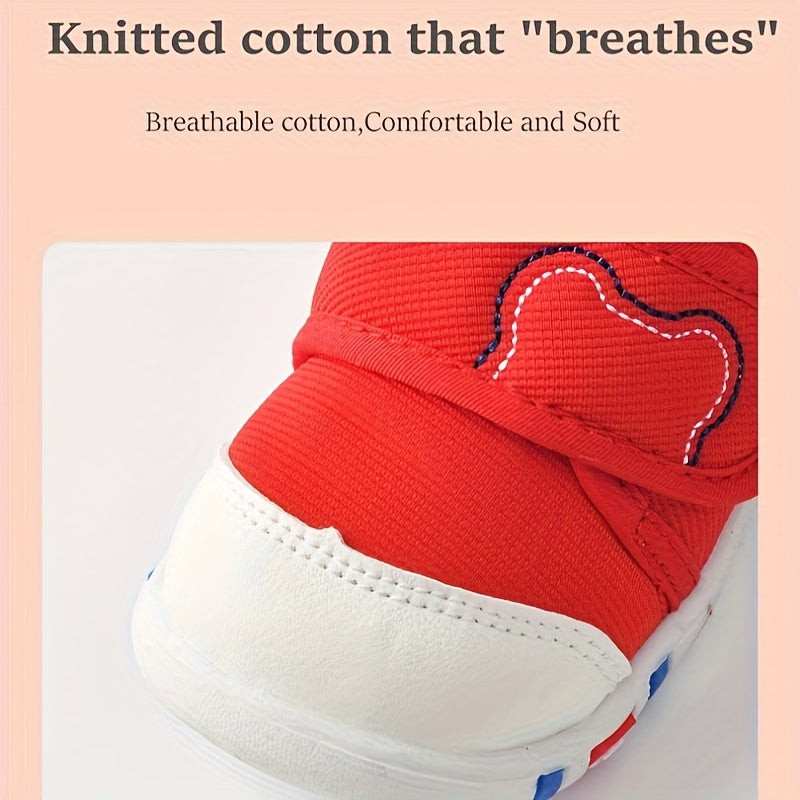 Toddler Boys Girls Cartoon Sports Shoes Size 12-36 Months Lightweight Indoor Outdoor