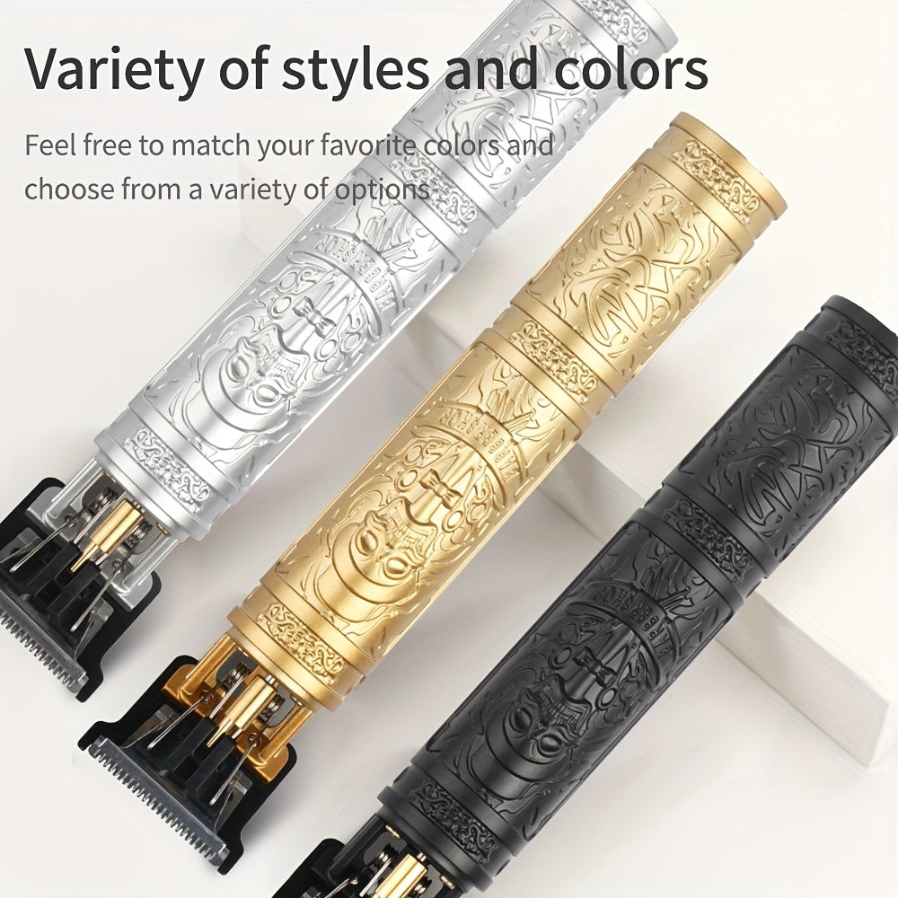 Men's Electric Shaver Wet Dry USB Rechargeable LCD Display Portable Attachments