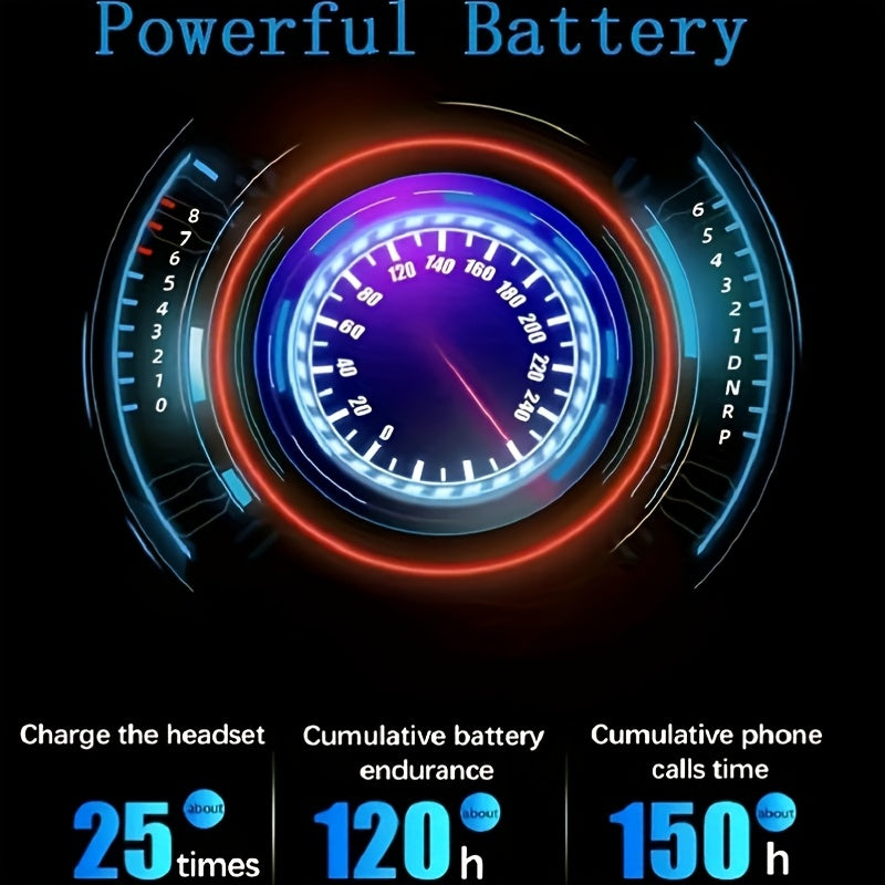 Wireless Earbuds with USB Charging Case Button Control Long Battery Life In-Ear Sports Headphones