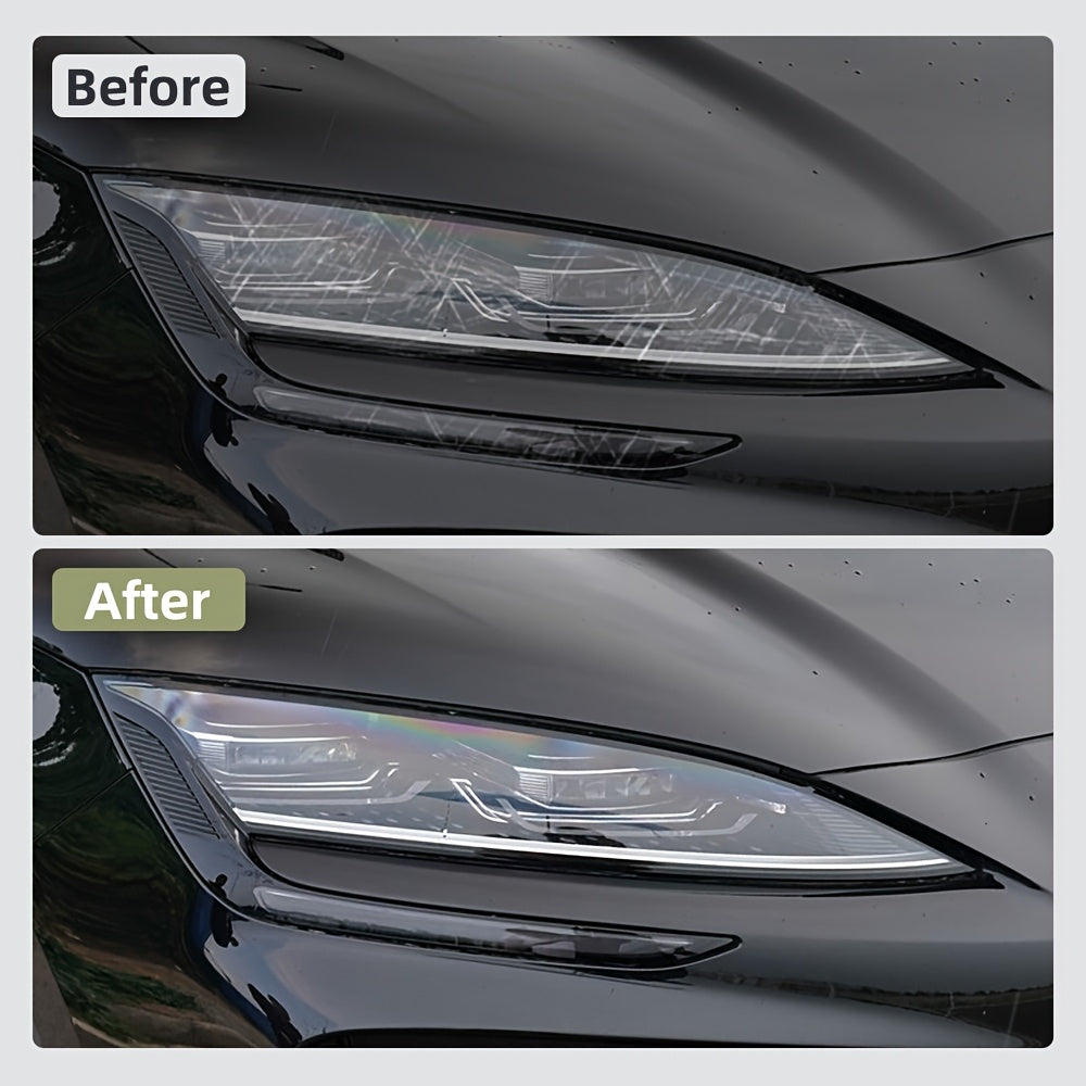 Universal Car Headlight Protector TPU Film for 2023+ Sedan SUV Anti-Scratch