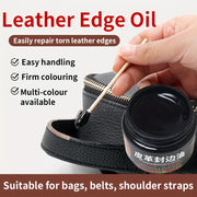Leather Edge Coloring Kit 30ml for Bags Belts Wallets Leather Finish