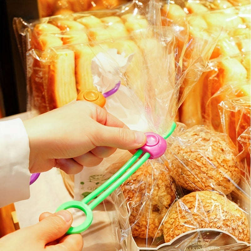 3/6 ta oziq-ovqat sumkasi kliplar to'plami, namlikka chidamli, changga chidamli, qayta ishlatiladigan oshxona saqlash