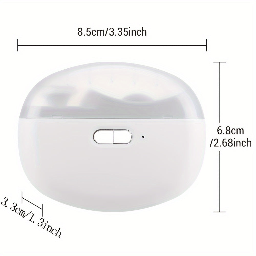 Cortapelos y pulidor eléctrico para adultos con luz LED, recargable por USB, herramienta de manicura 2 en 1