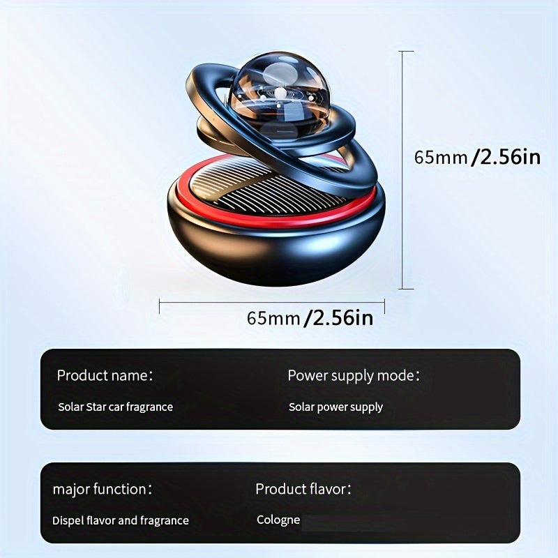 Avtomobil ichki bezaklari Quyosh energiyasida aylanuvchi nonlar Sifatli avtomobil aromati