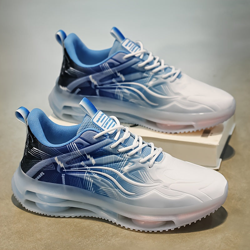 Men's Casual Sneakers Low Top Fabric Non-Slip Shock-Absorbing Street Style