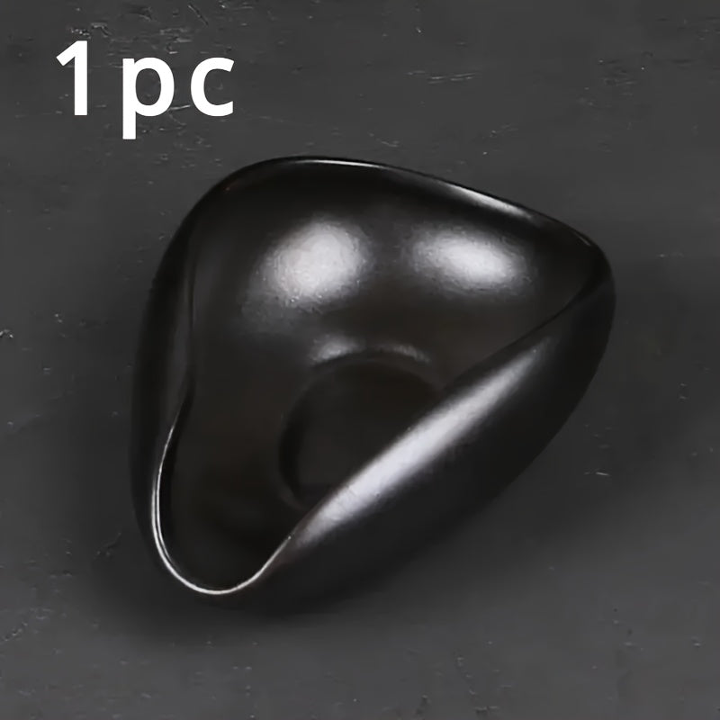 Ceramic Coffee Bean Dispenser Tray Set of 1 or 2 Hand-Wash Espresso Barista Accessories