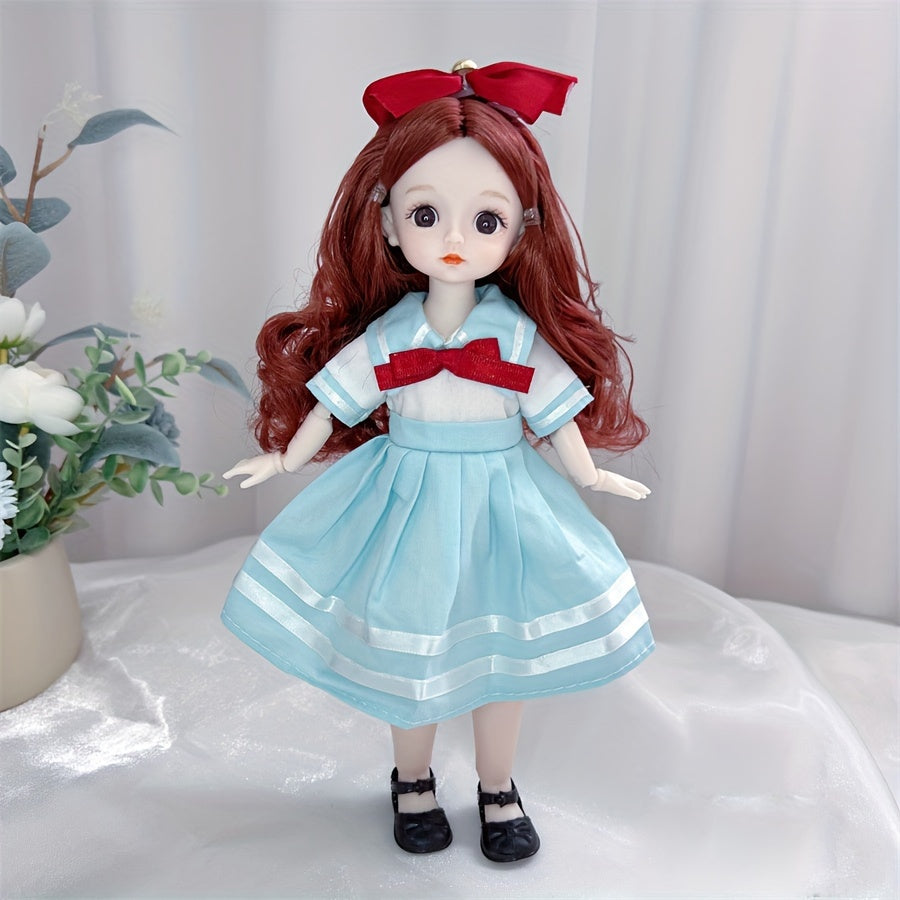 30.48 cm Fashion Doll with Ball Jointed Body for Kids Anime and Movie Themed Princess Style