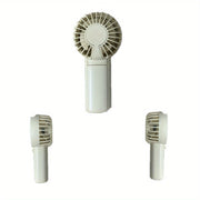 Ayollar uchun kompaktdan tutadigan ventilyator, portativ, AAA batareyalar bilan ishlaydi, ≤36V kuchlanish