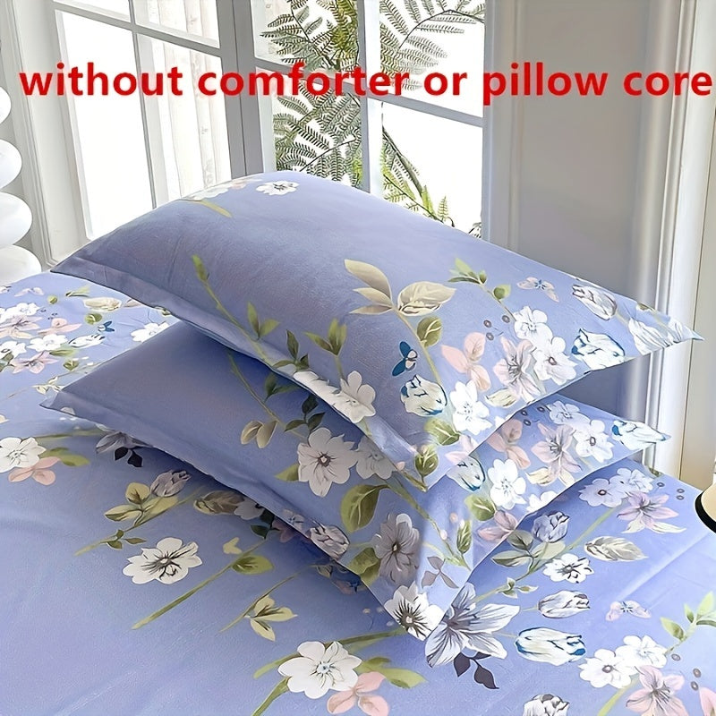 Soft Breathable Geometric Pillowcases 2 Pack Stain Resistant Envelope Closure