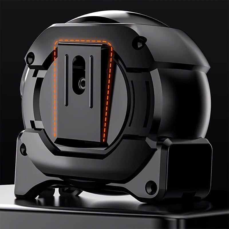 1 шт. Промышленная пластиковая самозапирающаяся флуоресцентная рулетка, доступная в длине 5,0 м / 7,5 м / 10,0 м, изготовленная из прочной углеродной стали, подходит для повседневного использования в офисе или в качестве промышленных ручных инструментов.