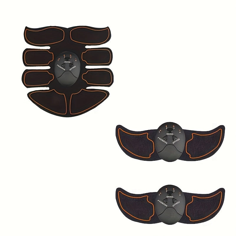 Uy va ofis fitness mashg'ulotlari uchun simsiz ABS stimulyatori.