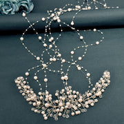 Bridal Headpiece Wedding Accessory Tassel Elegant Hairpiece for Brides