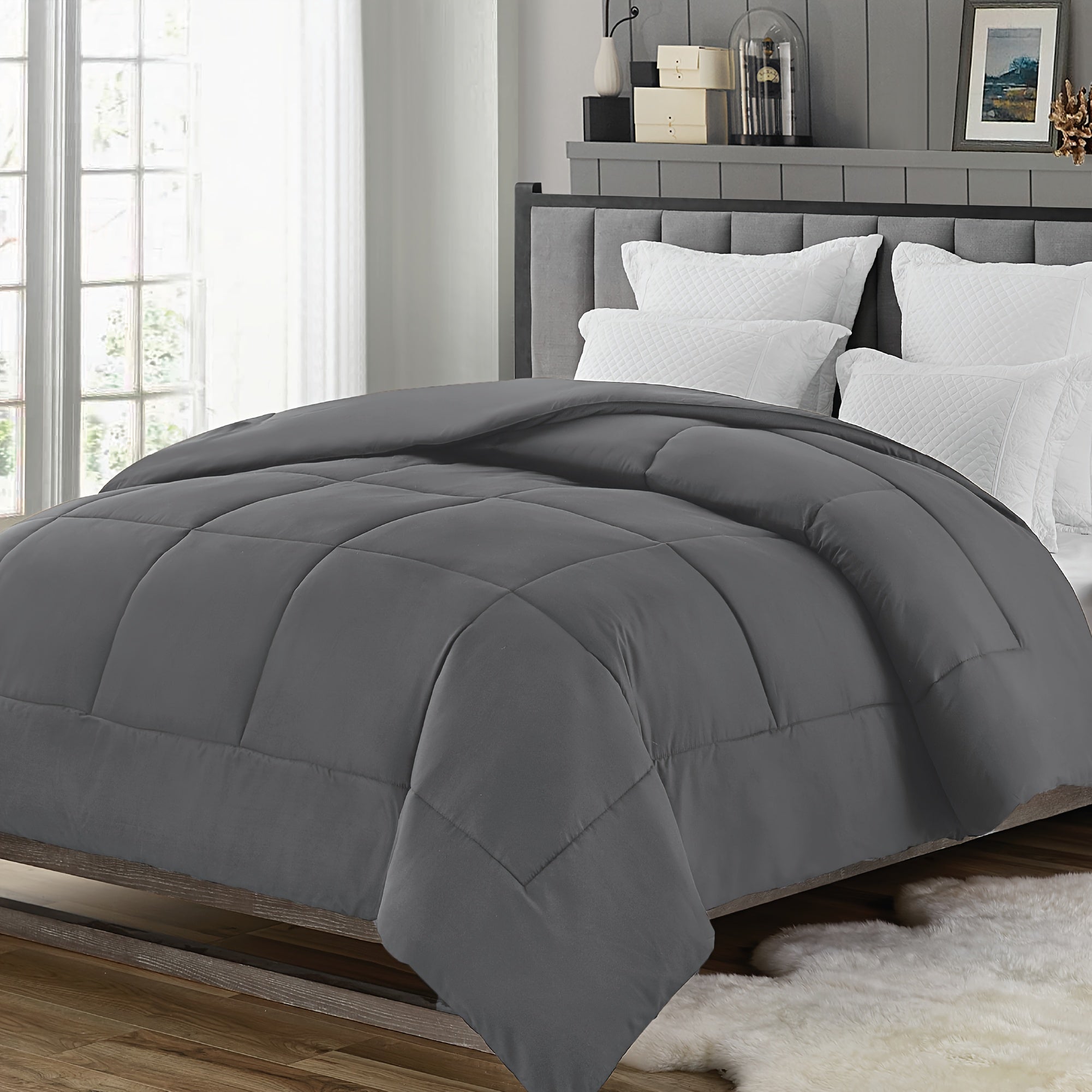All-Season Hypoallergenic Breathable Comforter Duvet Insert for Bedding