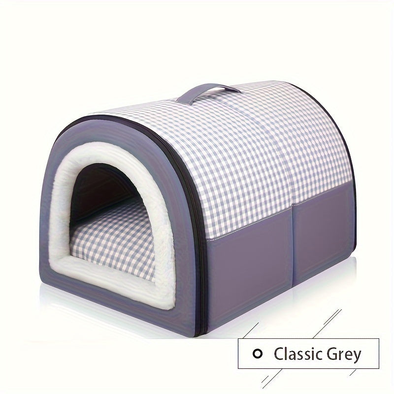 Modern Oxford Cloth Pet Bed for Cats and Dogs in Multiple Sizes