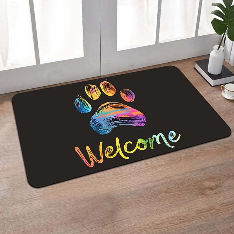 8mm qalinlikdagi katta tirnoq izlari bilan to'liq xona gilami. Bu ko'p qirrali gilam hammom, oshxona, mehmonxona, yotoqxona, ichki eshik, kirish joyi yoki uyning boshqa har qanday xonasida ishlatilishi mumkin. U mashinada yuviladi va bezak qo'shadi.