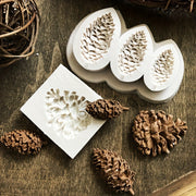 Pine Cone Fondant Mold 3D Silicone Cake Decorating Tool for Candy Chocolate