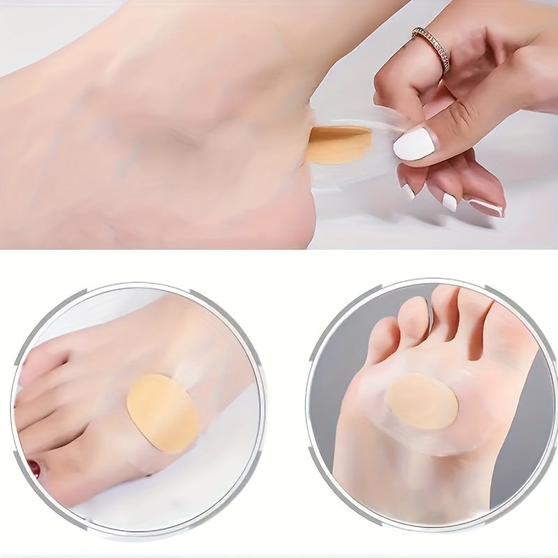 Women's Foot Heel Stickers, Anti-Friction Patches, Wear-Resistant Foot Care