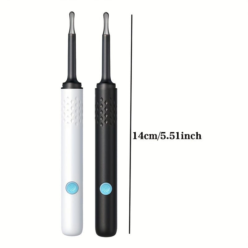 Ultrasonic Earwax Removal Tool with Camera LED Light Rechargeable Ear Cleaner for Adults