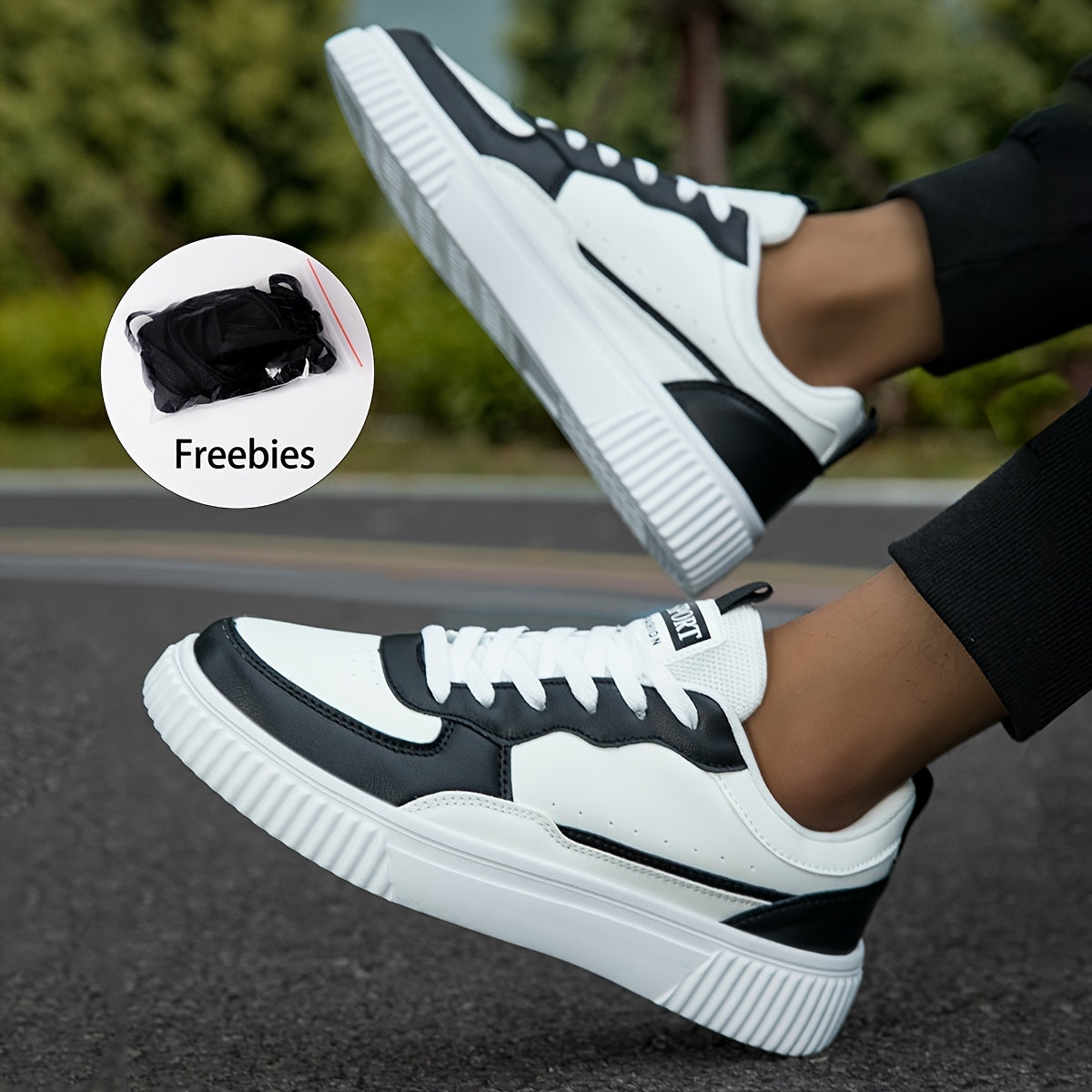 Erkaklar uchun yangi moda krossovkalari, vintage/ko'cha uslubida, barcha mavsumlar uchun nafas oladigan va qulay, shoelace bilan yopish.