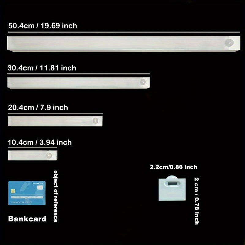 Wireless LED Motion Sensor Light Strip for Cabinets and Hallways