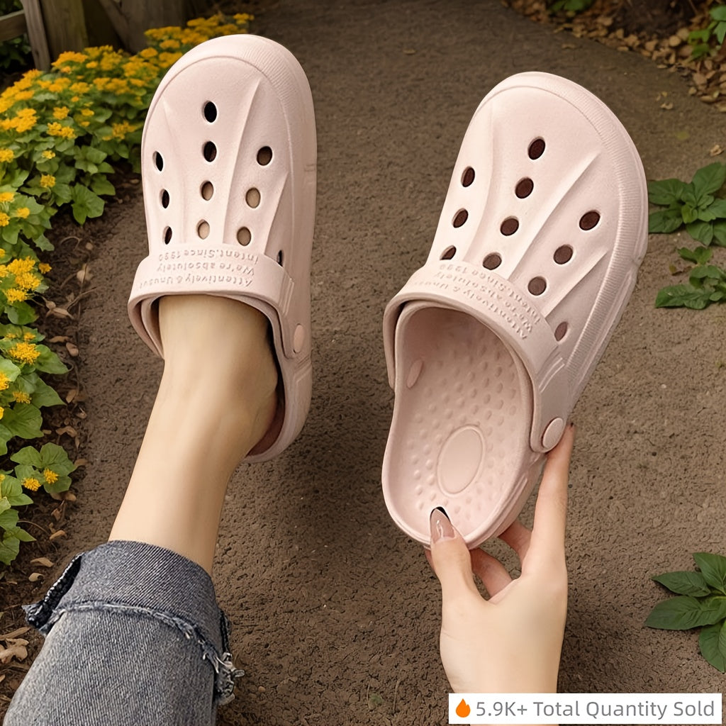 Unisex EVA Rubber Sole Beach Shoes Lightweight Anti-slip Sneakers