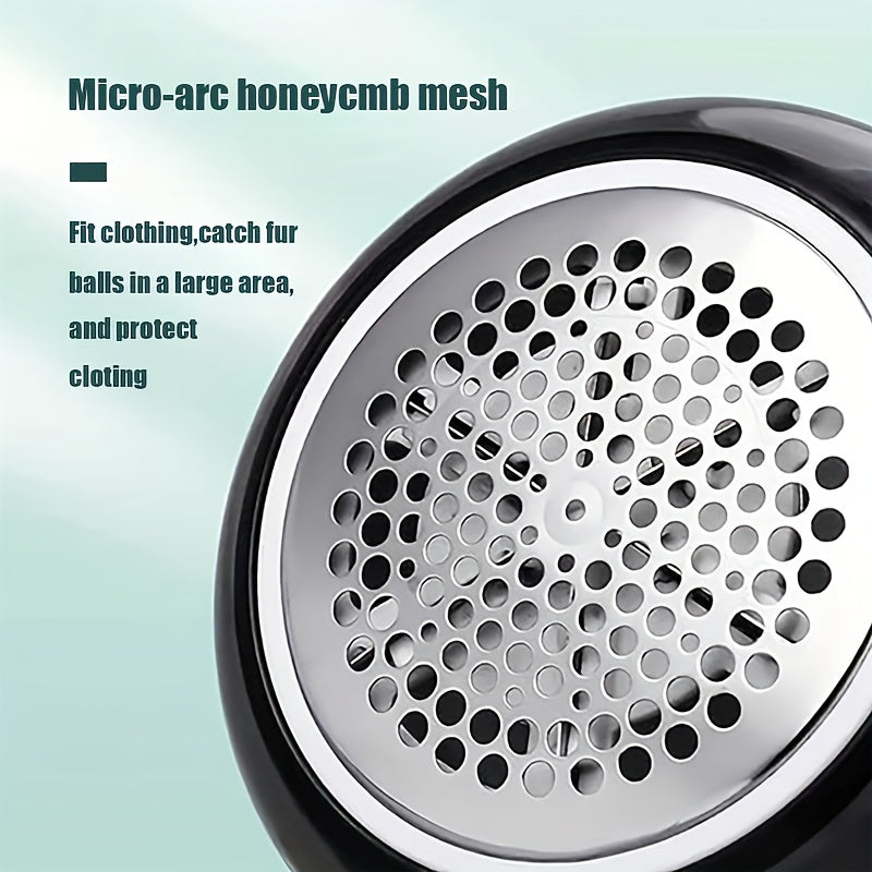 Portable USB Rechargeable Fabric Shaver for Removing Lint and Fuzz from Clothes Bedding Furniture and Carpet
