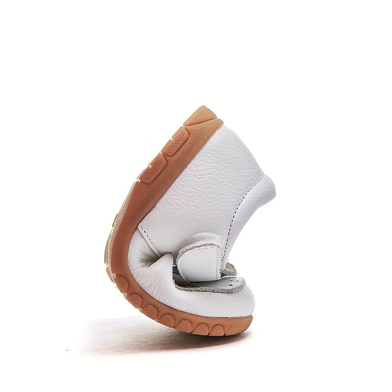 Toddler Girls Flower T-Strap Sandals Lightweight Anti-Skid Mary Jane Flats