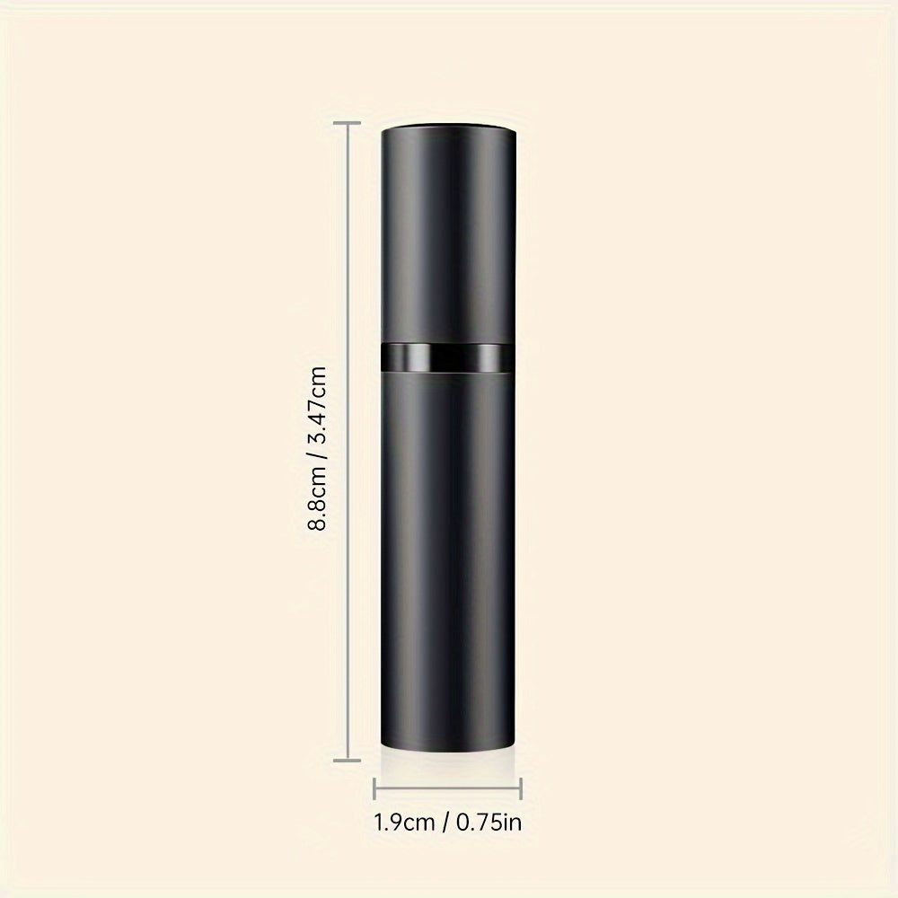 5ml Aluminum Alloy Travel Perfume Bottle with Nano Mist Nozzle and Two Conversion Heads