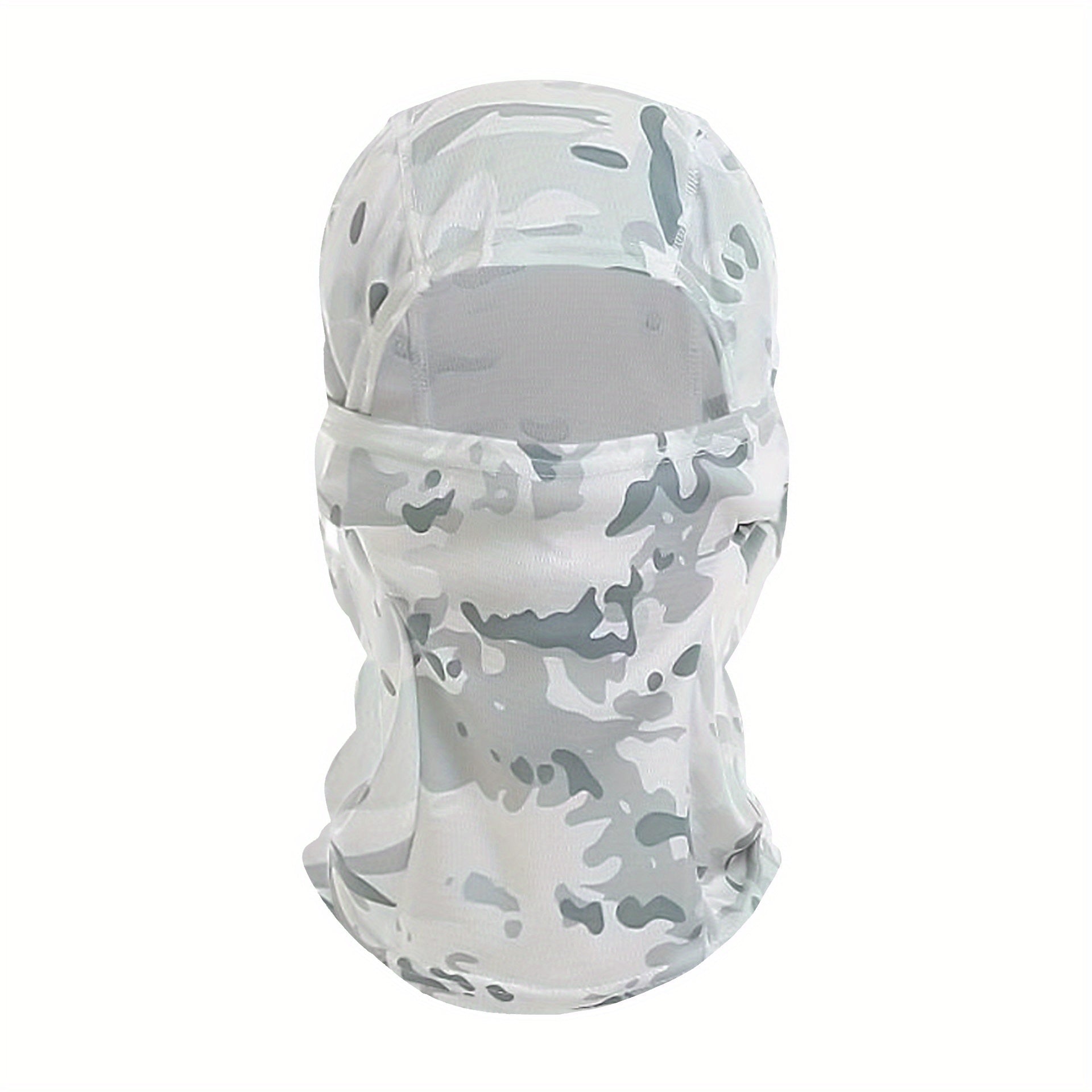 Adjustable Windproof UV Protection Hood with Balaclava Face Mask for Outdoor Use