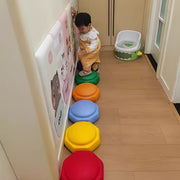 4 ta bolalar uchun qadam toshlari, ular muvozanat taxtalari, stullar yoki ijodiy ko'rsatma asoslari sifatida ishlatilishi mumkin. Rojdestvo, Halloween yoki tug'ilgan kun sovg'alari uchun ideal.