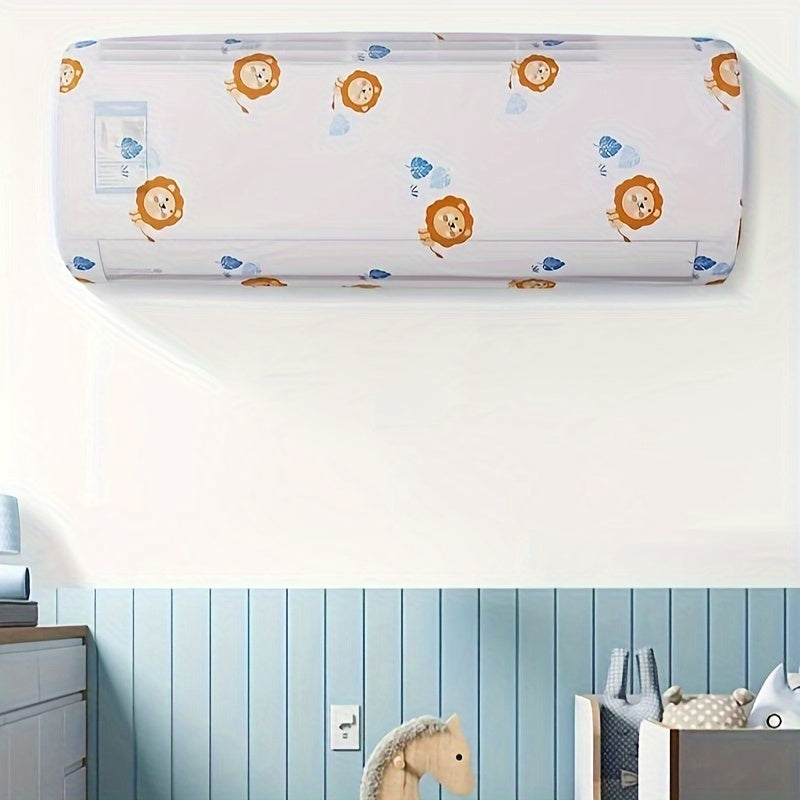 Kattalashtirilgan qopqoq bilan suyuqlikdan himoyalangan havo sovutgich uchun multfilm mavzusida chang o'tkazmaydigan qopqoq, elastik chekkalar bilan