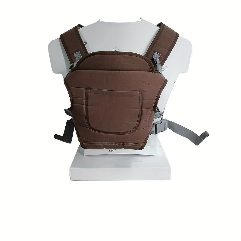 Infant and Toddler Baby Carrier with Front and Back Carry Polyester Adjustable Buckle Multiple Colors