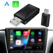 Wireless CarPlay and Android Auto Adapter Universal Fit Compact Low Latency