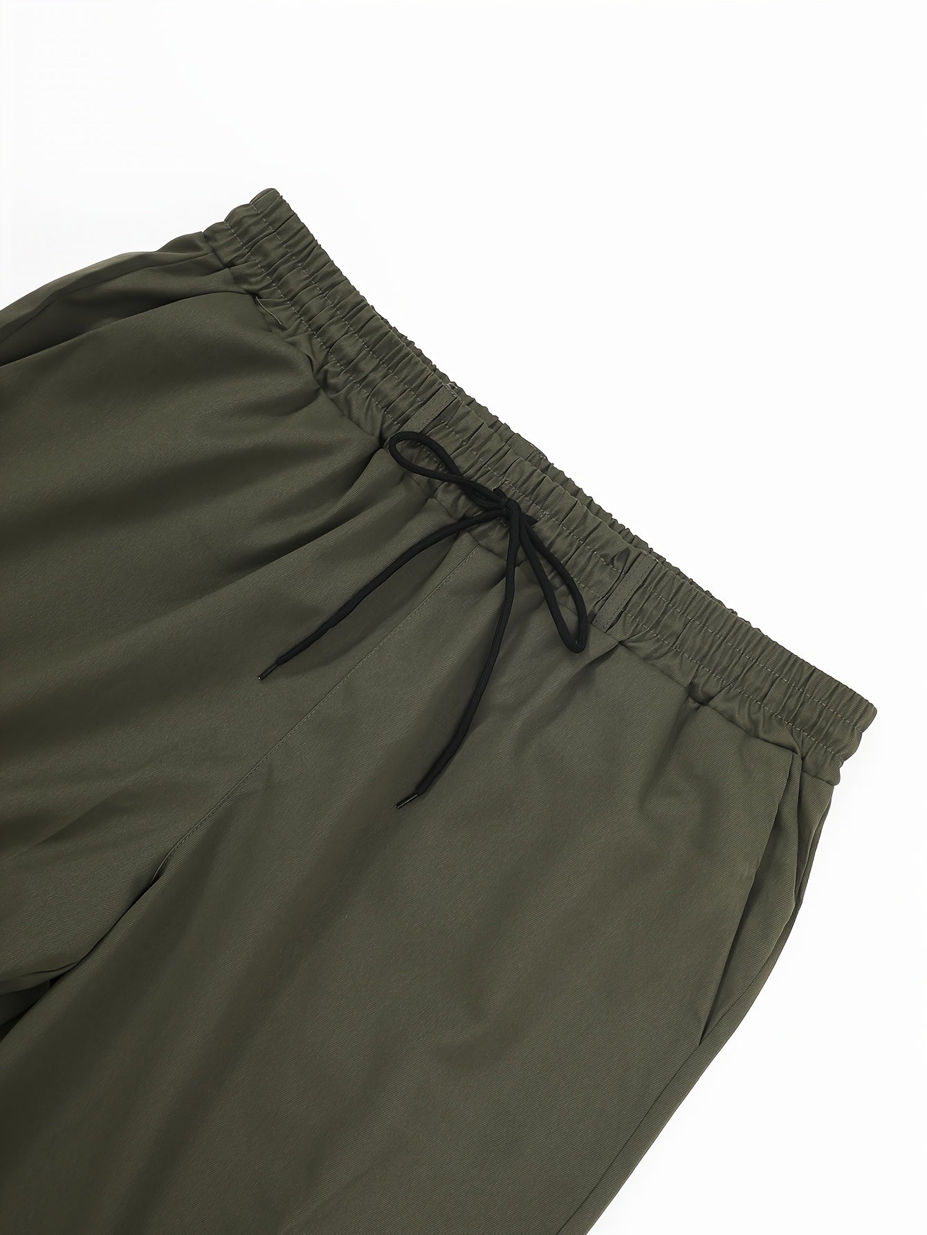 Men's Plus Size Cargo Pants Non-Stretch Polyester All-Season Regular Fit with Pockets