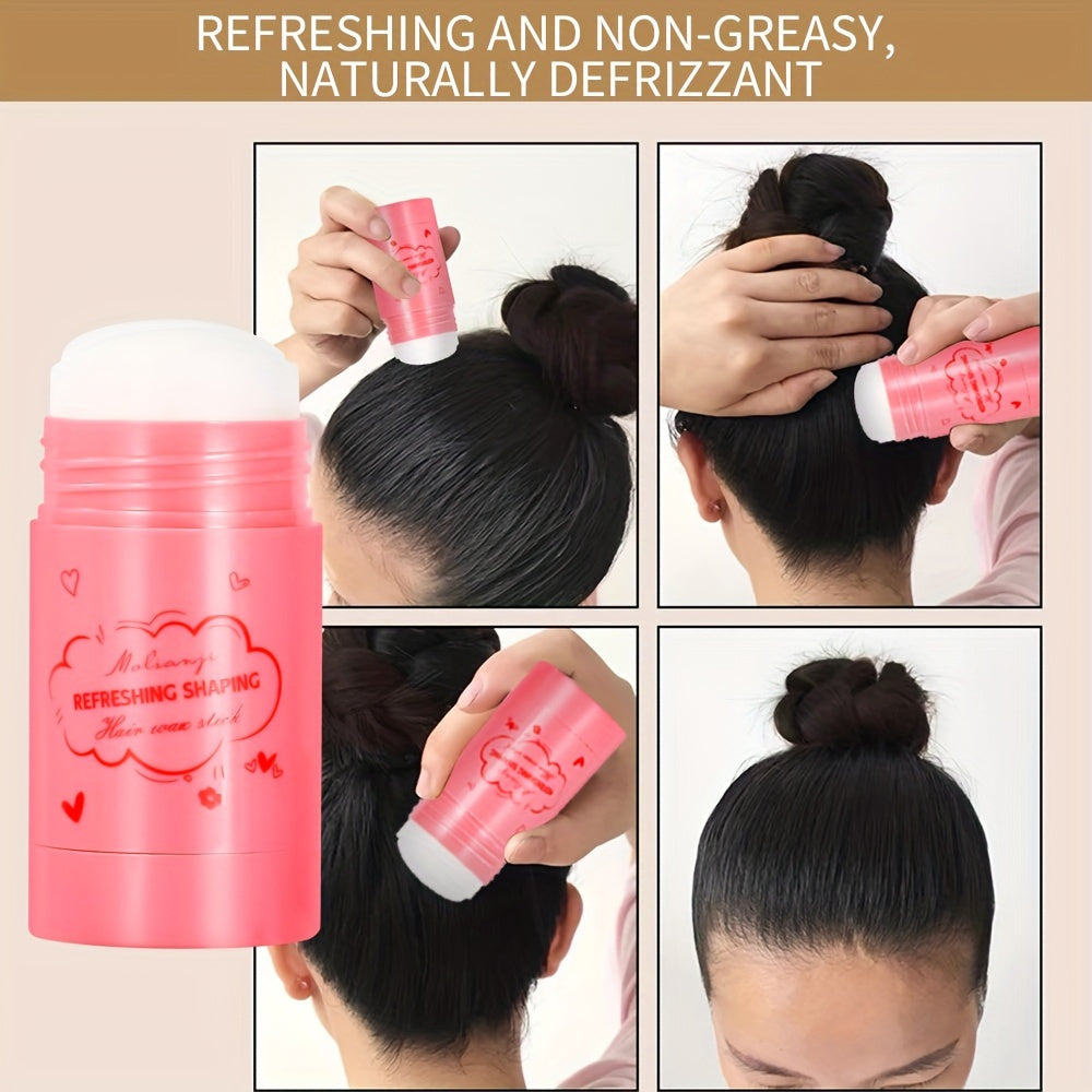 Miss Chic sochni ushlab turuvchi mum tayoqchasi barcha soch turlari uchun uzoq muddatli, yog'siz ushlashni taklif etadi va portativ, pushti mat finishga ega.