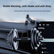 Rotatable Car Phone Holder Mount for Dashboard, PC Material, Adjustable Car Accessory