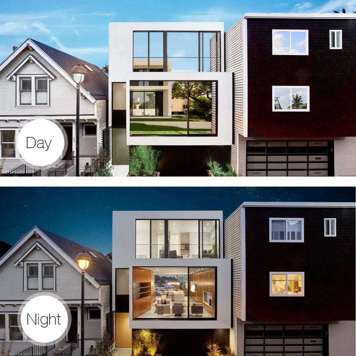 Sunshade Window Film UV Protection Privacy Reflective Self-Adhesive for Home Office